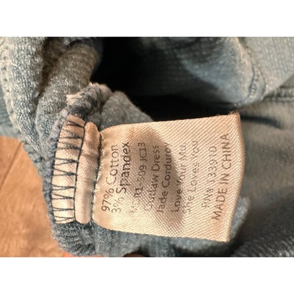 Show me your Mumu Jade  Outlaw Corduroy Mini Dress Large - Picture 10 of 13